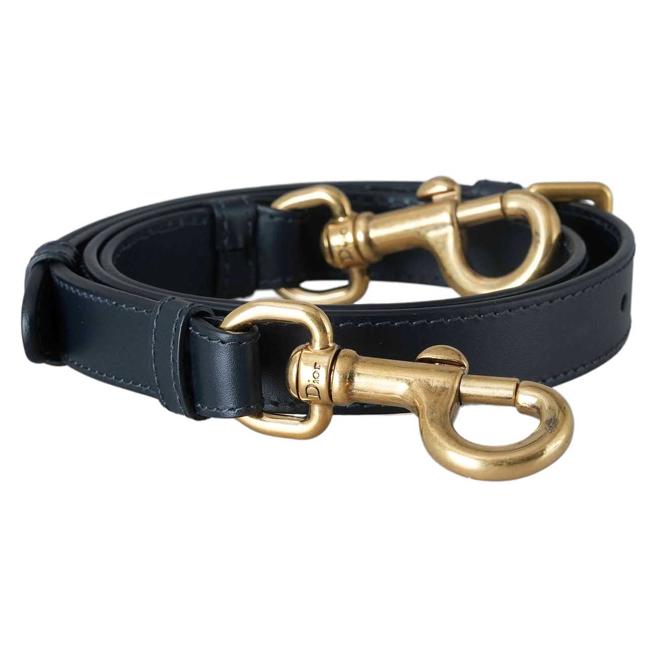 CHRISTIAN DIOR(USED)크리스찬디올 오블리크 새들백 미듐